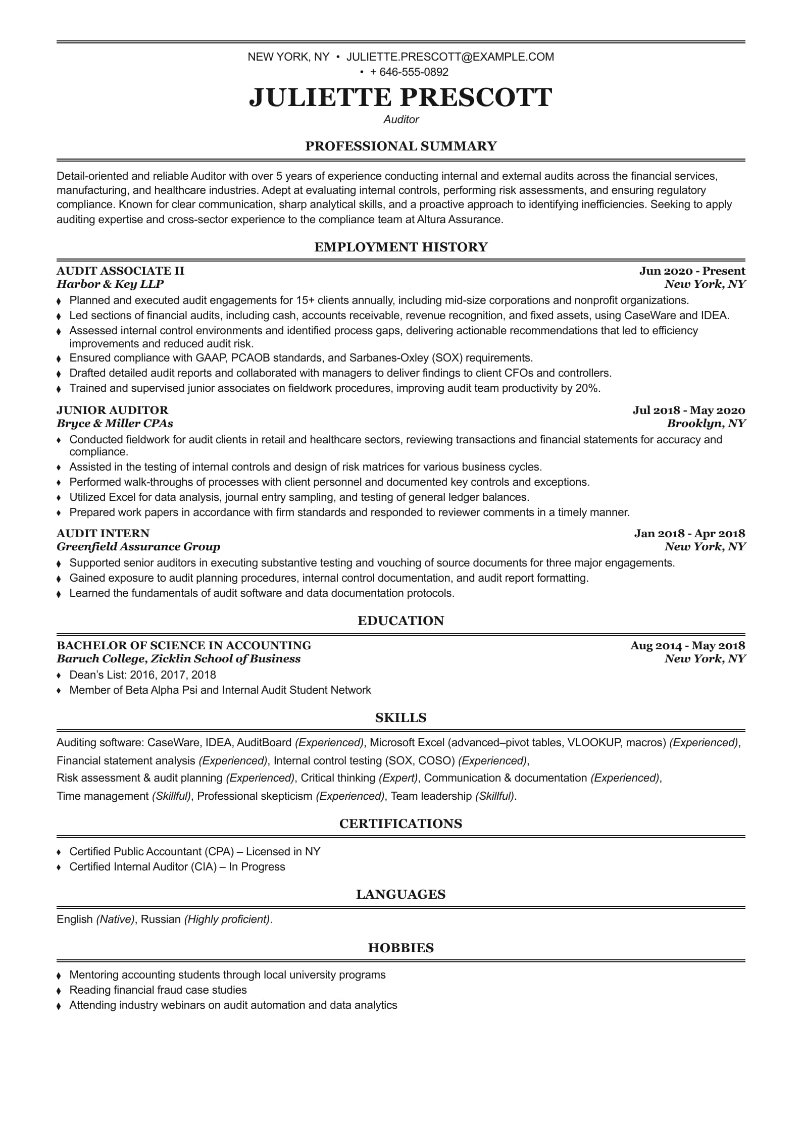 Auditor