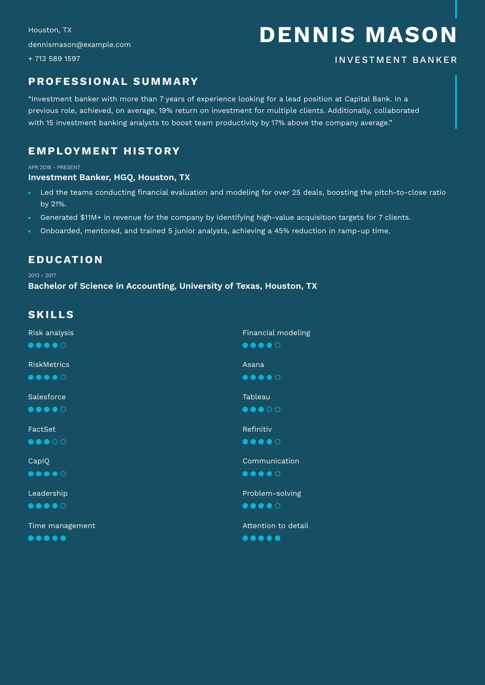 Investment Banker