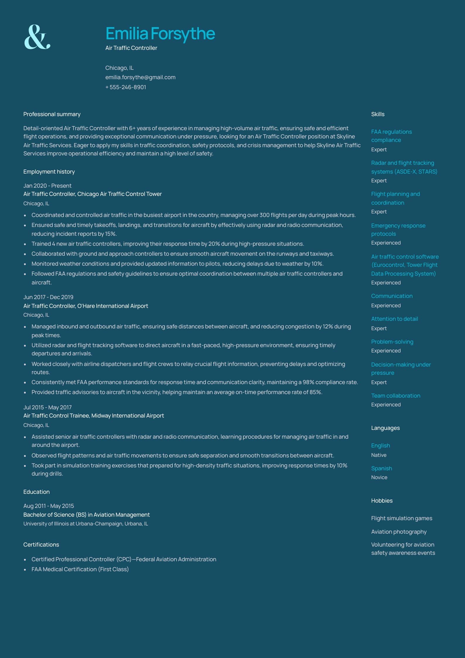 Air Traffic Controller