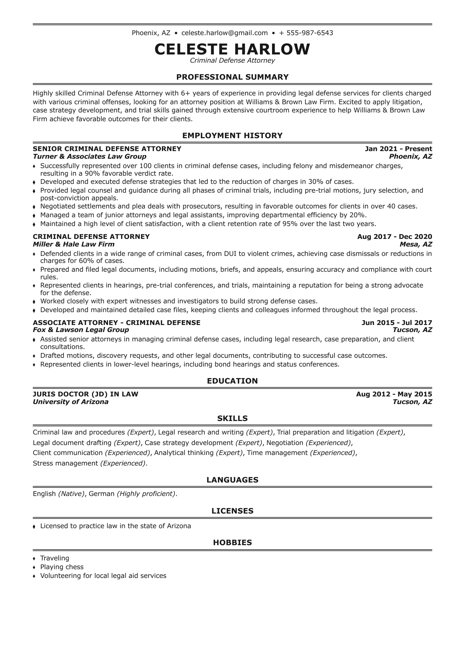 Criminal Defense Attorney