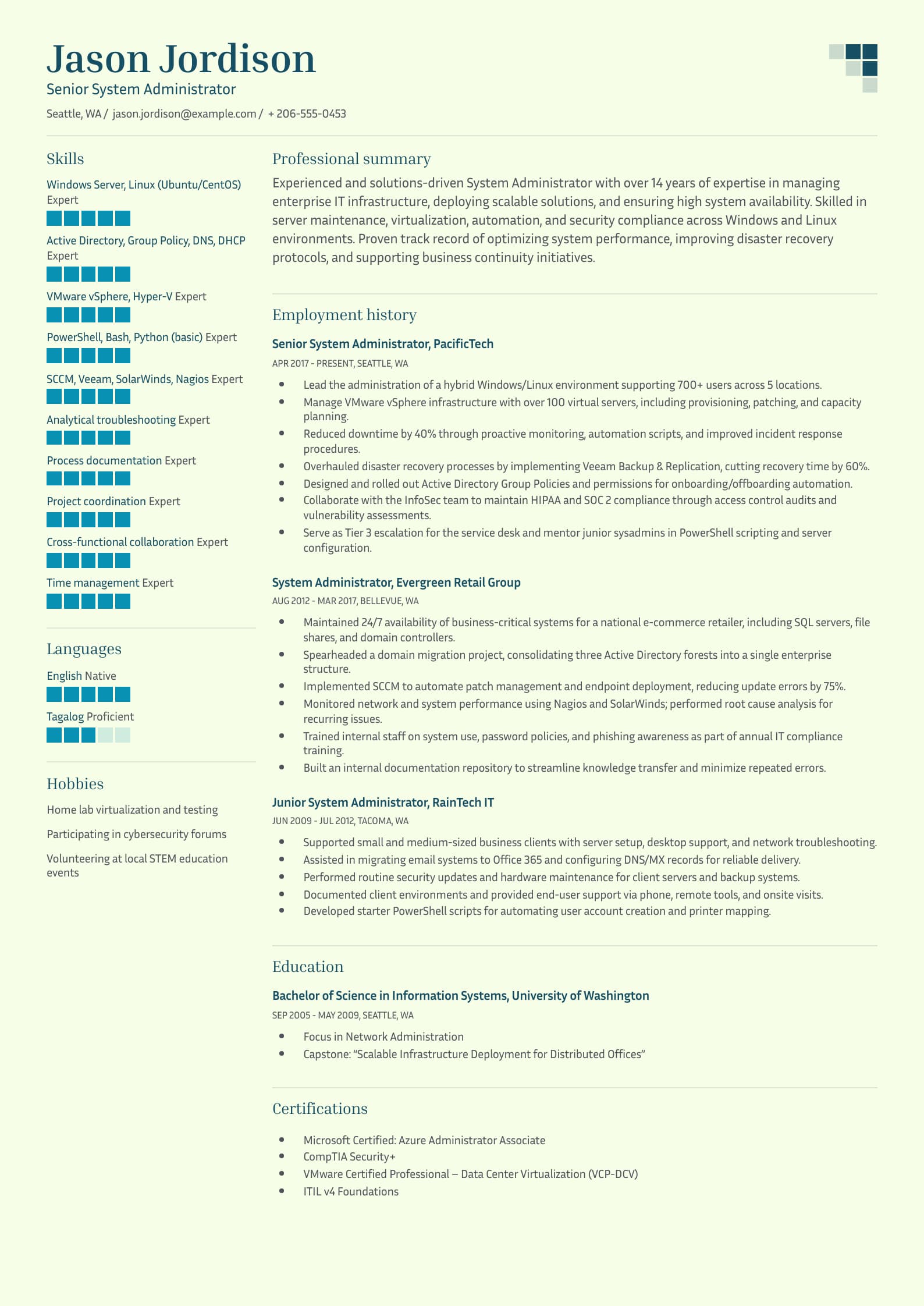 System Administrator